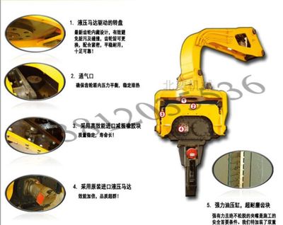 供應供應北奕液壓振動打拔樁機 振動錘