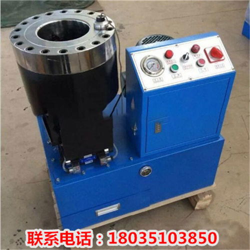 重慶江津自動(dòng)扣壓機(jī)大棚腳手鋼管縮管機(jī)型號(hào)齊全